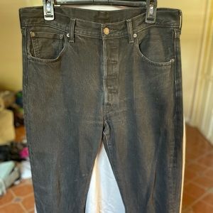 Levi  501 Vintage black jeans